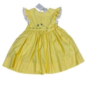 NWT TPP 4Y Alys Yellow Wrap Dress